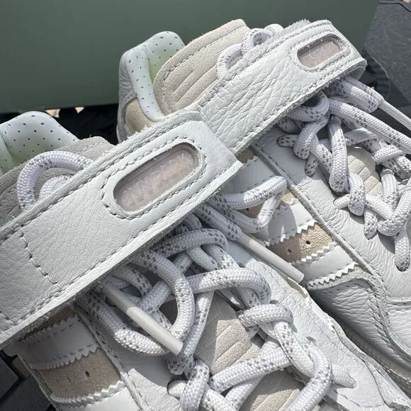Adidas Ivy Park x Forum Low White Unisex Athletic Shoes FZ4389 Size 4.5