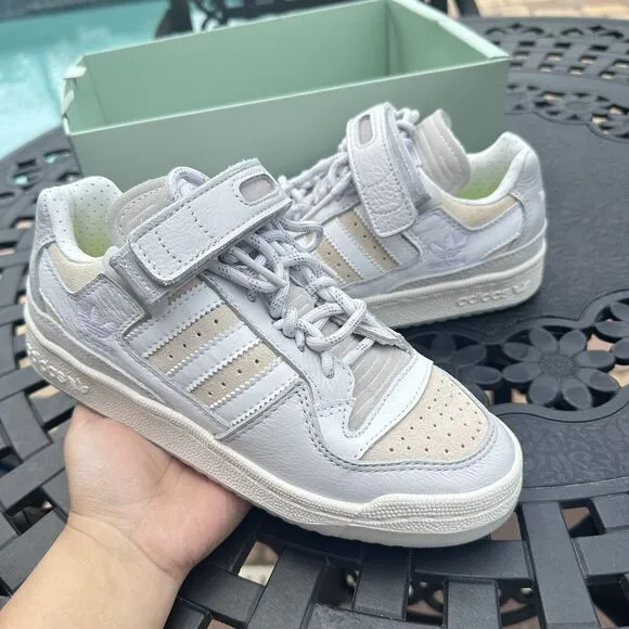 Adidas Ivy Park x Forum Low White Unisex Athletic Shoes FZ4389 Size 4.5