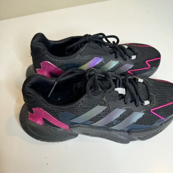 Adidas Jetboost Black Shock Pink Primegreen Shoes Men’s