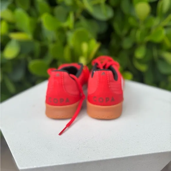 Adidas Kids Red Soccer Shoes