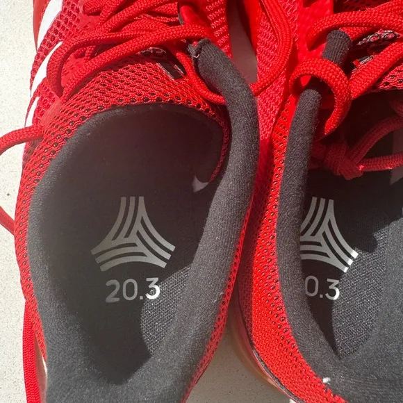 Adidas Kids Red Soccer Shoes
