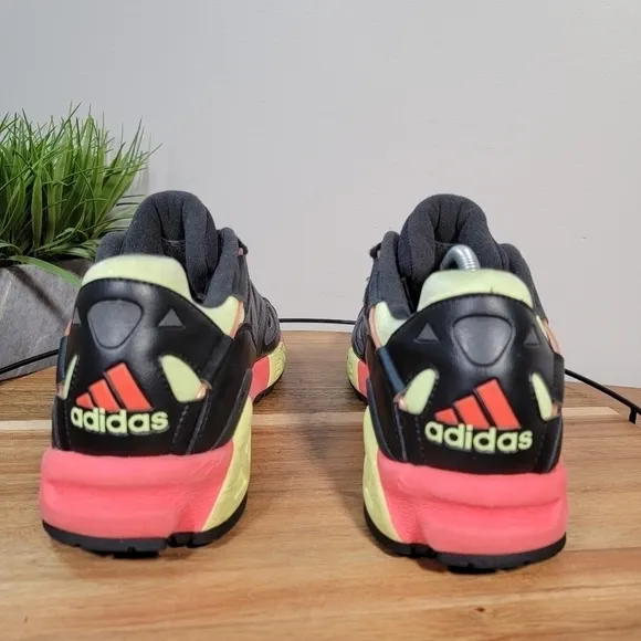 ADIDAS LXCON 94 Core Black/Grey Six/ Solar Red Sneakers Athletic shoes Size 10