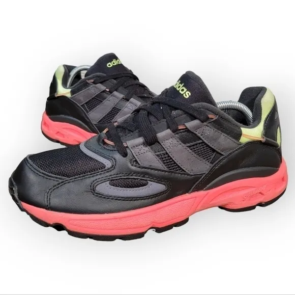 ADIDAS LXCON 94 Core Black/Grey Six/ Solar Red Sneakers Athletic shoes Size 10