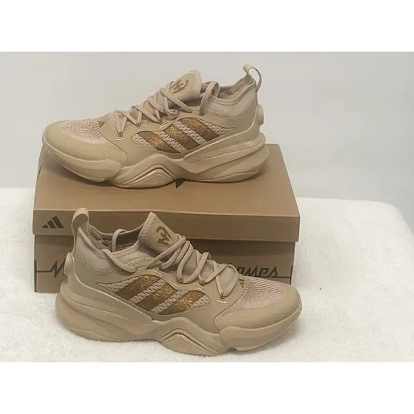 adidas Mahomes 2 Impact FLX Shoes Beige Size US 9(M)/10(W)