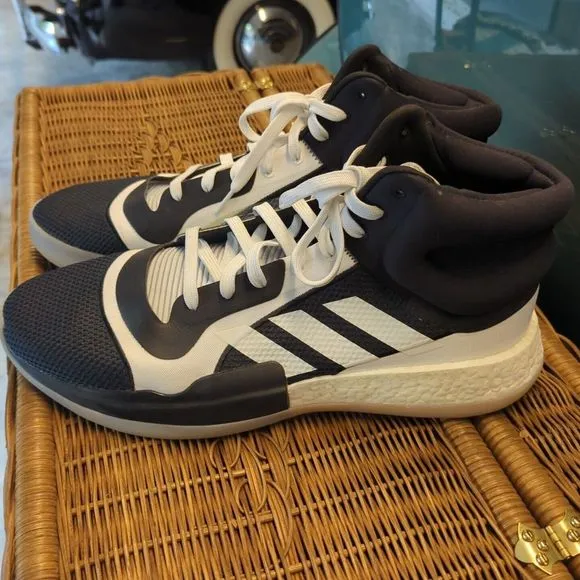 Adidas Marquee Boost Black/White/Gum‎ Basketball Shoes G26743 Men's 19