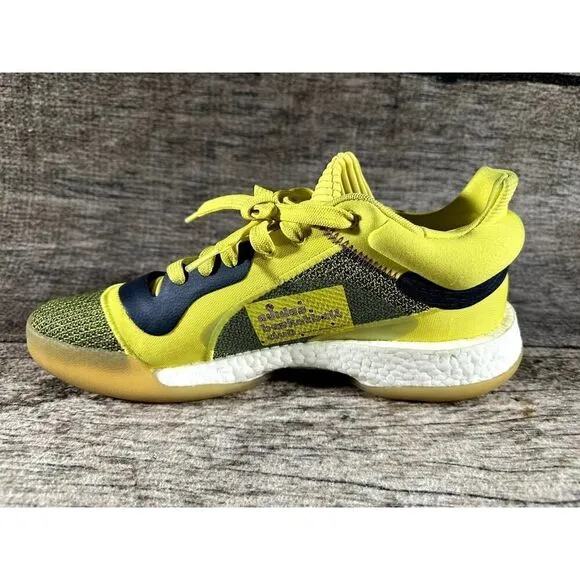 Adidas Marquee Boost Low Yellow/Purple Lakers Edition (Men's Size 11.5)