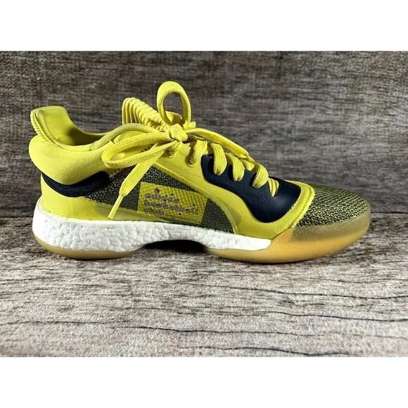 Adidas Marquee Boost Low Yellow/Purple Lakers Edition (Men's Size 11.5)