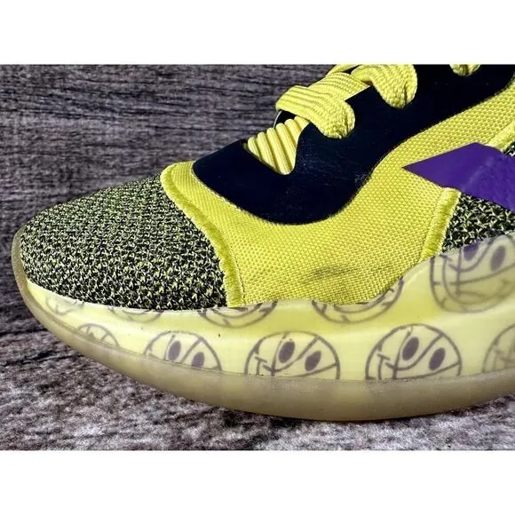 Adidas Marquee Boost Low Yellow/Purple Lakers Edition (Men's Size 11.5)