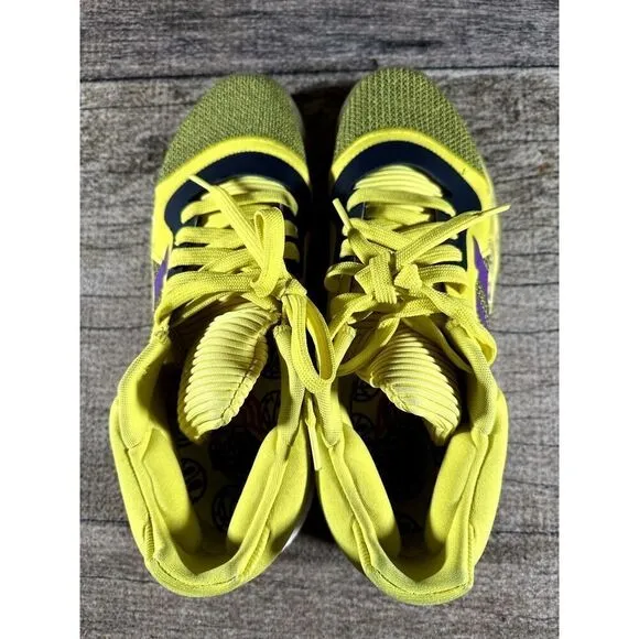 Adidas Marquee Boost Low Yellow/Purple Lakers Edition (Men's Size 11.5)