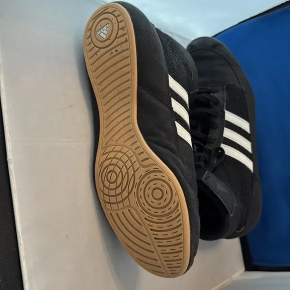 Adidas Men's Black Wrestling Shoes 10.5