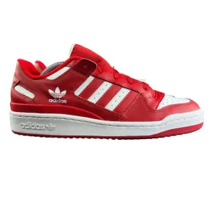 Adidas Men's Forum Low CL Scarlet Red White Shoes HQ1495 Sizes 9 - 13