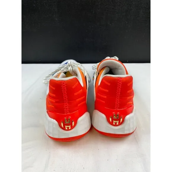 Adidas Men's Harden Vol#4 Men's White Multicolor Sneakers/Shoes Size 12 SKU 4504