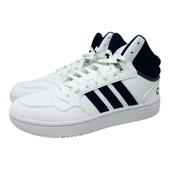 Adidas Men’s Hoops 3.0 Mid GW3019 White/Black Size 10