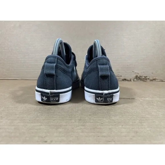 Adidas Mens Originals Nizza CQ2332 Black Casual Low Top Shoes Sneakers Size 7