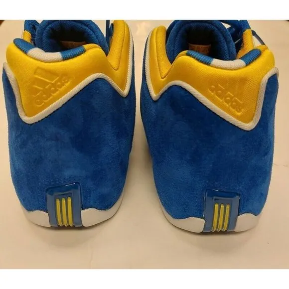 Adidas Mens Size 8 TMAC 3 Restomod Auburndale High School White Basketball Shoes
