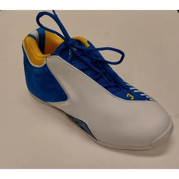 Adidas Mens Size 8 TMAC 3 Restomod Auburndale High School White Basketball Shoes