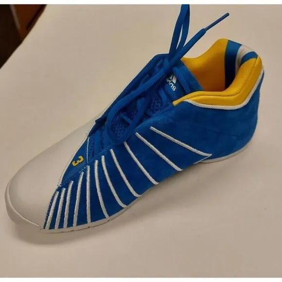 Adidas Mens Size 8 TMAC 3 Restomod Auburndale High School White Basketball Shoes