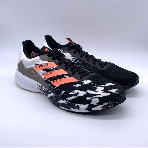 Adidas Men’s SL20 Core Black Continental Sneakers Size 12