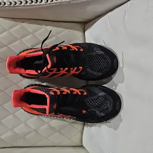 Adidas MEN'S ULTRA 4D 5.0 RUNNING SHOES ORANGE BLACK G58159 LOW TOP 11 . 1/2