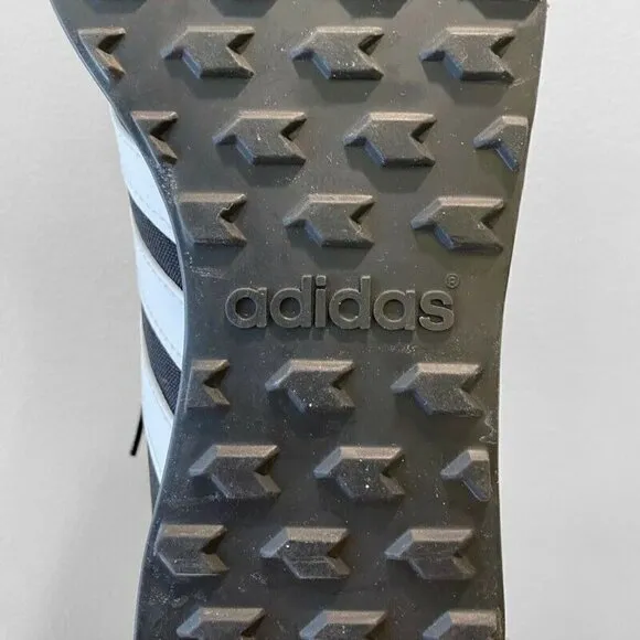 Adidas Mens V Racer 2.0 Sneakers Shoes Black BC0106 7.5