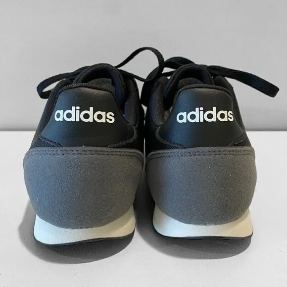 Adidas Mens V Racer 2.0 Sneakers Shoes Black BC0106 7.5