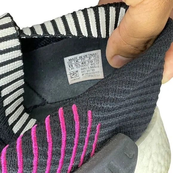 Adidas NMD CS2 Primeknit Shock Pink Slip On Sneakers BA7188 Men’s Size 13