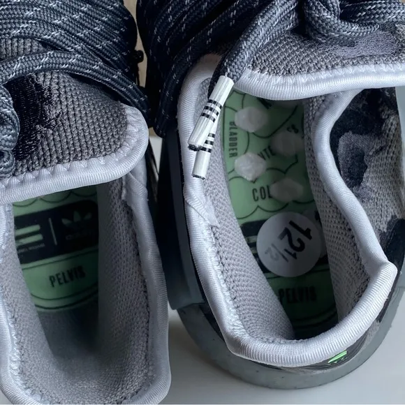 adidas NMD Gray and Black Athletic Shoes with Slip-On make an offer free s/h