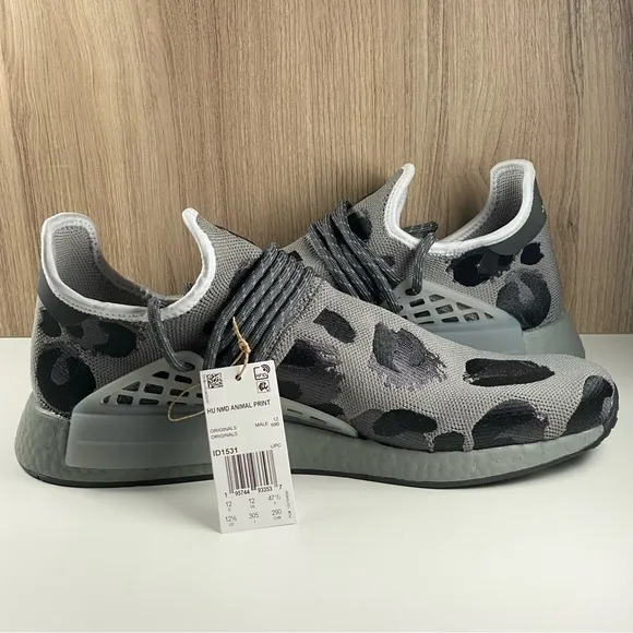 adidas NMD Gray and Black Athletic Shoes with Slip-On make an offer free s/h