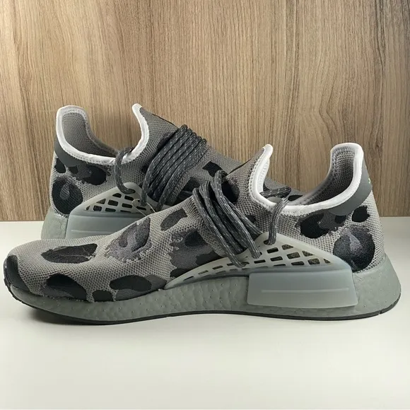 adidas NMD Gray and Black Athletic Shoes with Slip-On make an offer free s/h