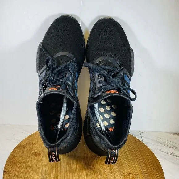 Adidas NMD R1 FV8025 Black Lace Up Low Top Sneaker Shoes Size Men's 13