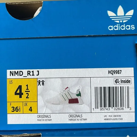Adidas NMD R1 ‘Mexico’ Kids 4.5 / Womens 6 Shoes New