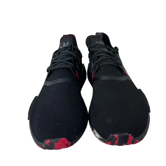 Adidas NMD R1 Running Shoes Sneakers Lace Up Low Top G26514 Black Mens Size 11.5