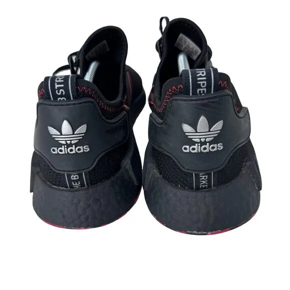 Adidas NMD R1 Running Shoes Sneakers Lace Up Low Top G26514 Black Mens Size 11.5