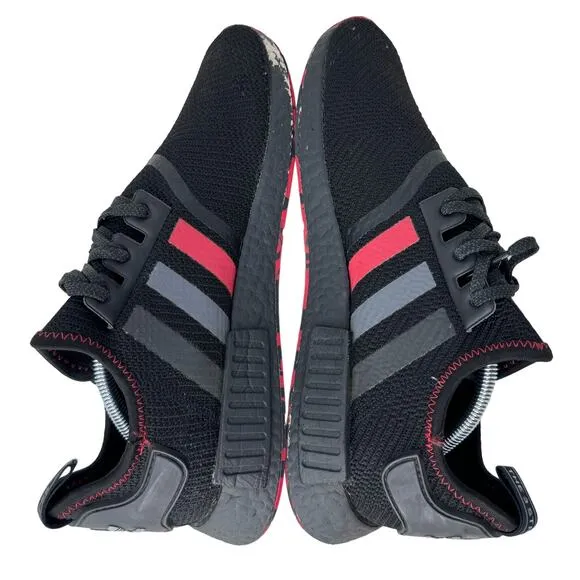 Adidas NMD R1 Running Shoes Sneakers Lace Up Low Top G26514 Black Mens Size 11.5