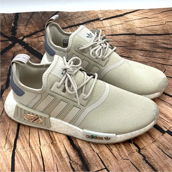 Adidas NMD_R1 Bliss GW5680 Sneakers Shoes Women's Size 9.5 Sparkle Beige NEW