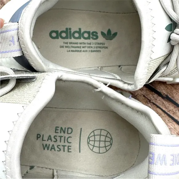 Adidas NMD_R1 Bliss GW5680 Sneakers Shoes Women's Size 9.5 Sparkle Beige NEW