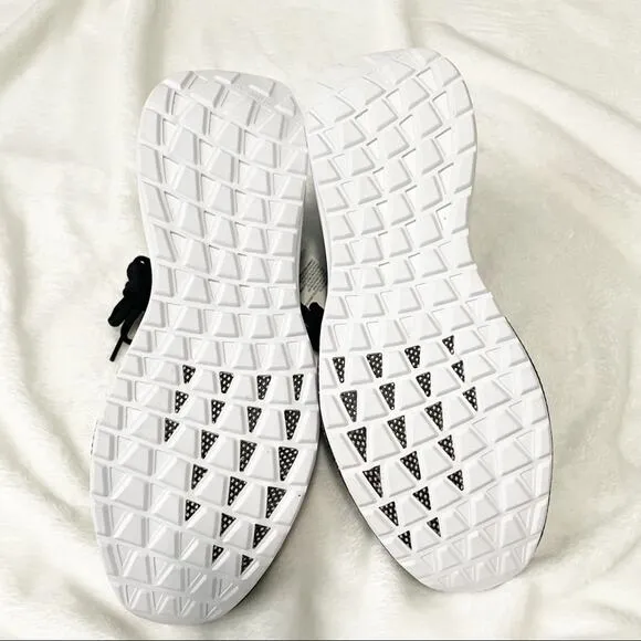 Adidas Nova running shoes black white cloud foam ortholite men’s 9