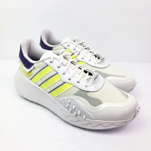 Adidas Originals Choigo Womens Size 9.5 White Purple Sparkle Sneaker Shoes H0432
