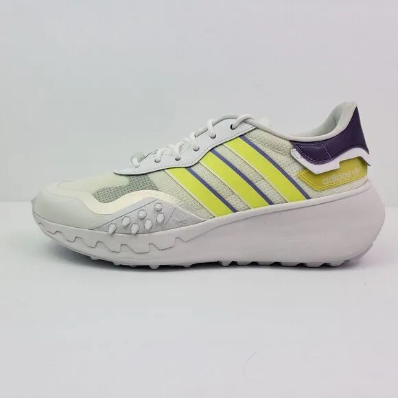 Adidas Originals Choigo Womens Size 9.5 White Purple Sparkle Sneaker Shoes H0432