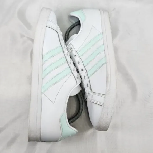Adidas Originals Coast Star Low Top Shoes White Ice Mint EE8911‎ Women's Size 10