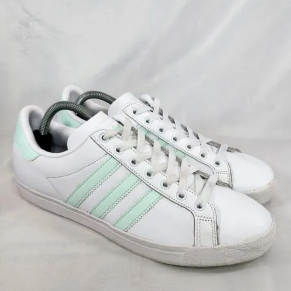 Adidas Originals Coast Star Low Top Shoes White Ice Mint EE8911‎ Women's Size 10