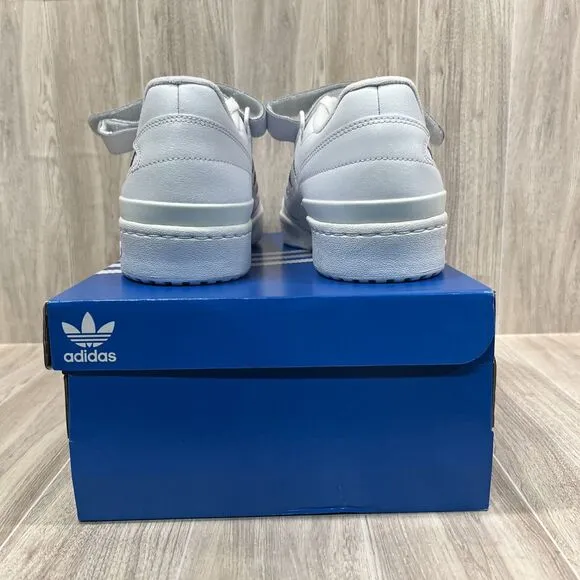 Adidas Originals Forum Low Shoes Triple White FY7755 Men's size 10