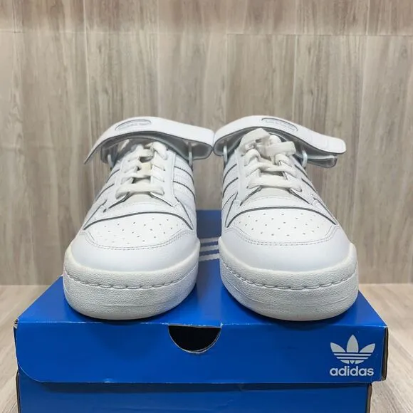 Adidas Originals Forum Low Shoes Triple White FY7755 Men's size 10