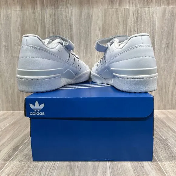 Adidas Originals Forum Low Shoes Triple White FY7755 Men's size 10