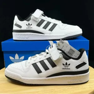 Adidas Originals Forum Low Shoes White Black FY7757 Men's Multi Size NEW