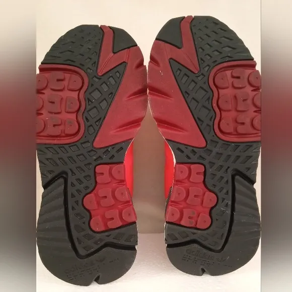 Adidas  Originals Nite Jogger Size 6.5 Athletic Shoes Sneaker Shock Red EE6441.