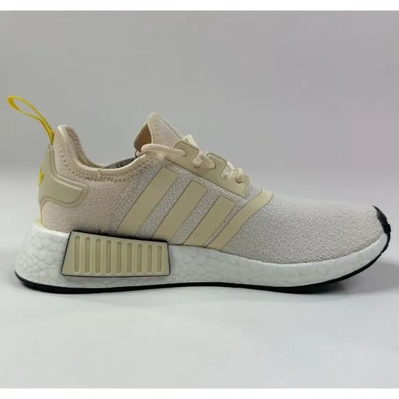 adidas Originals NMD R1 Womens Ecru Tint Yellow Running Shoes Sneakers GZ9592