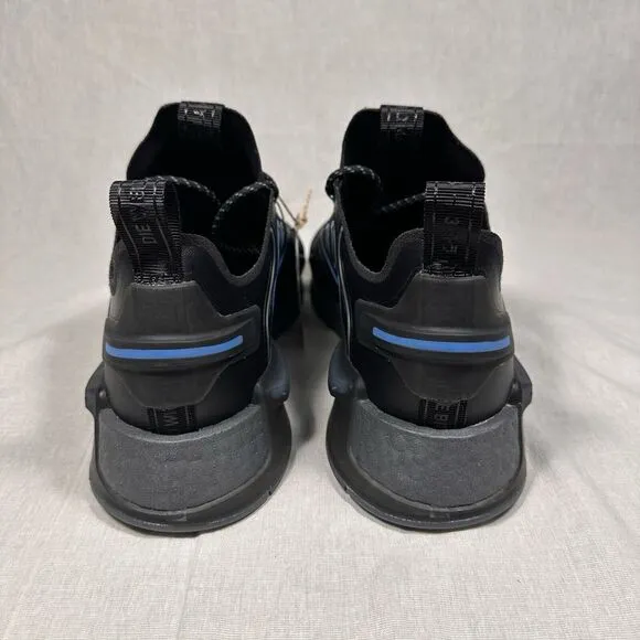 Adidas Originals NMD_R1 V3 Athletic Low Top Shoes Black Blue HQ6637 Mens Size 11
