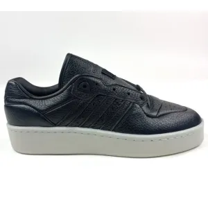 Adidas Originals Rivalry Lux Mens 8 Black Basketball Shoes Sneakers Low ID3950