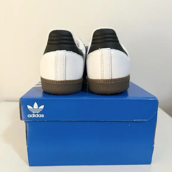 adidas Originals Samba OG White Black Gum Men Unisex Casual Shoes B75806